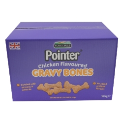 Pointer Gravy Bones Chicken 10kg By Foldhill